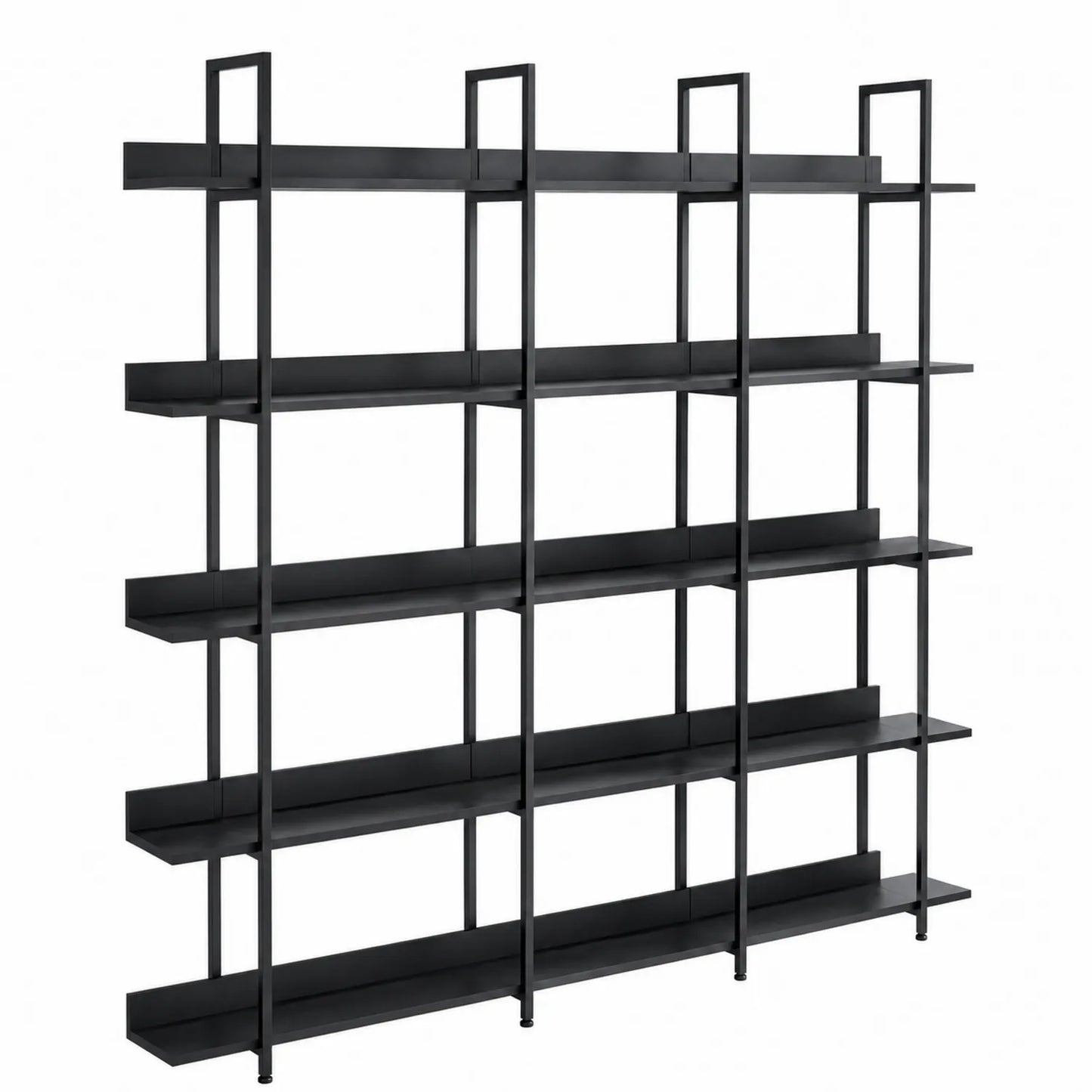 Étagère en métal noir 200x180x35cm