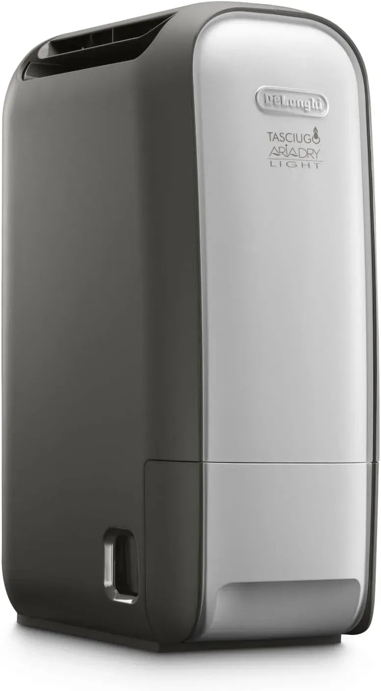Déshumidificateur DNS80, portable, minuteur, gris, Élimination Humidité 7,5L/24h, 7,5 L