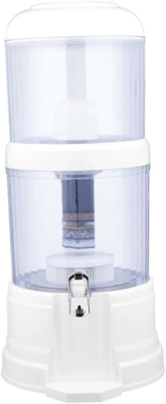 Robinet de cuisine, 16 L, grand réservoir, mitigeur et robinet d'évier
