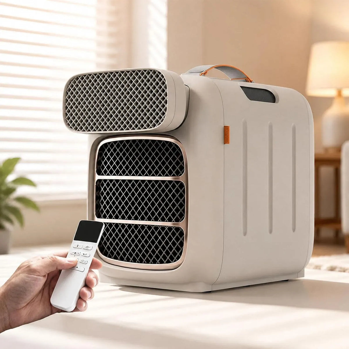 Climatiseur, 45 dB, extérieur, silencieux, camping, idéal pour Camping-Car, 8-10 m²
