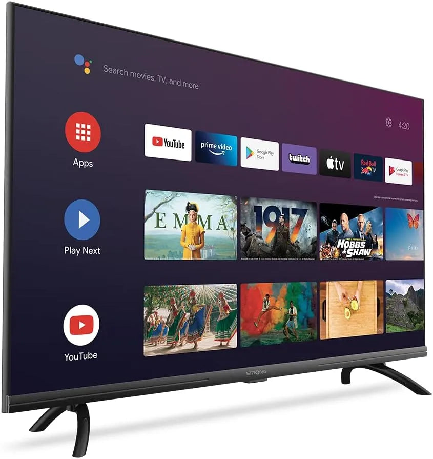 Smart TV SRT40FD5553, 40 pouces, téléviseur, triple tuner DVB-T2, S2, HDMI, USB, Android OS, Full HD, Sat, 1 Arc, Android TV - Image Exceptionnelle