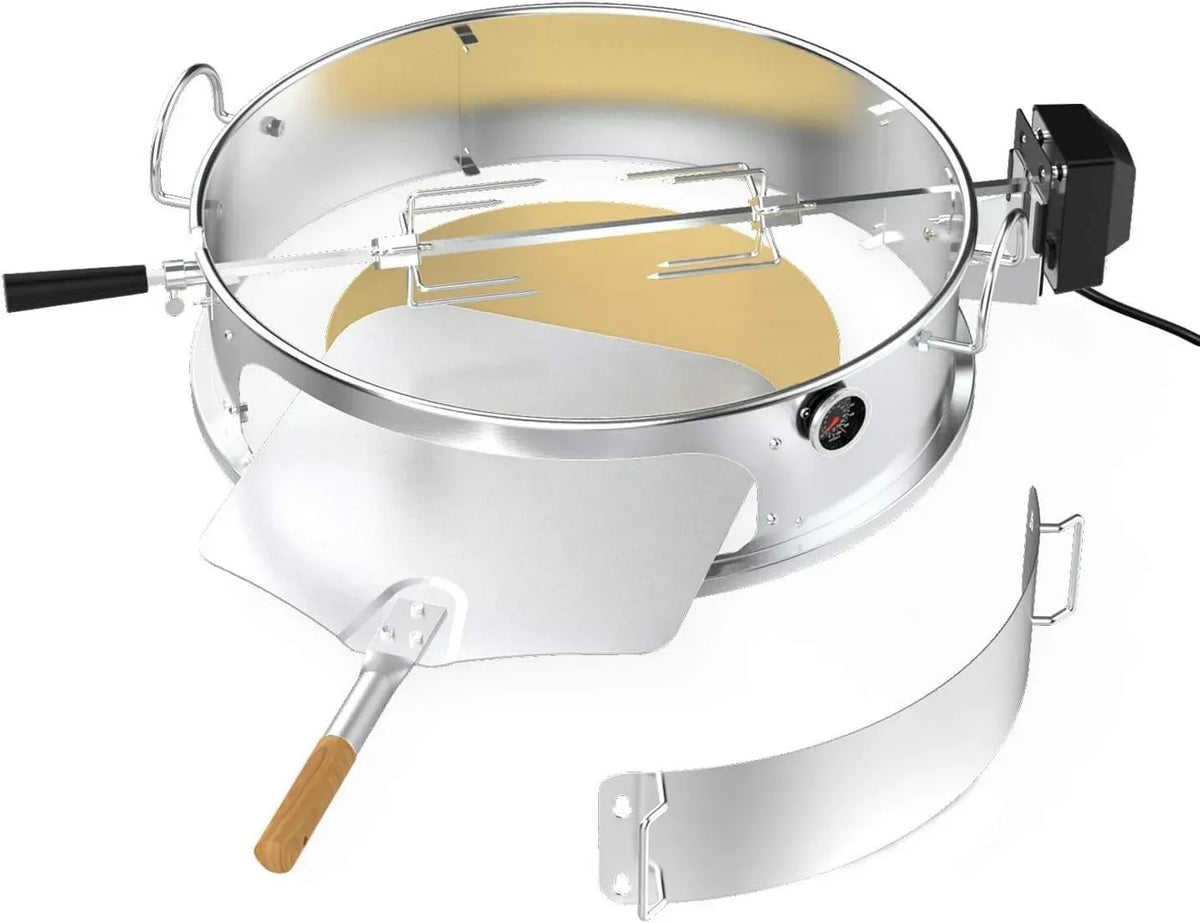 Accessoire pour appareil, 57 cm, pizza, acier inoxydable