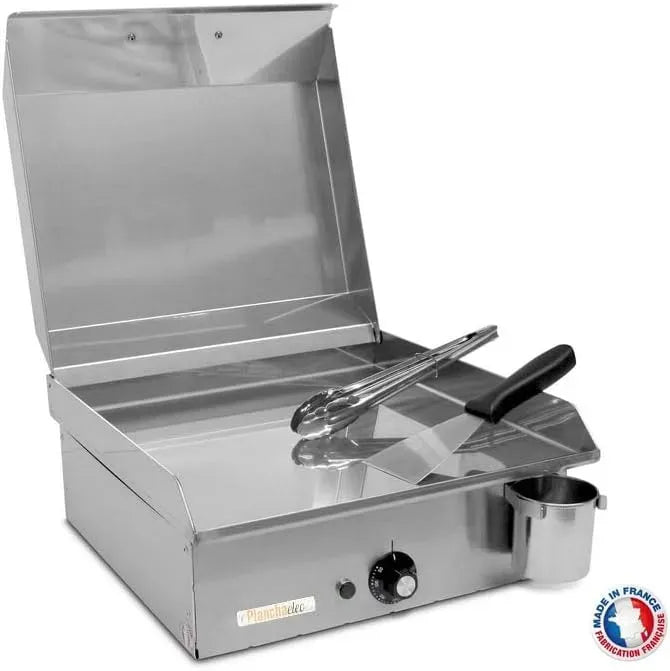 E420-1800W L42 Plancha, 1800 W, thermostat, acier inoxydable