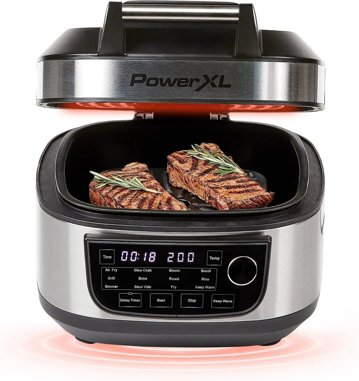Lave-vaisselle, gril, Réchaud 12 en 1 avec fonction Air Fryer, frire et comme gril électrique