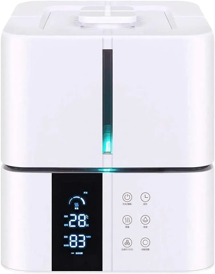 1-8H Humidificateurs à Brume fraîche, humidificateurs industriels pour Chambre à Coucher, pour minuterie et arrêt Automatique sans Eau, air
