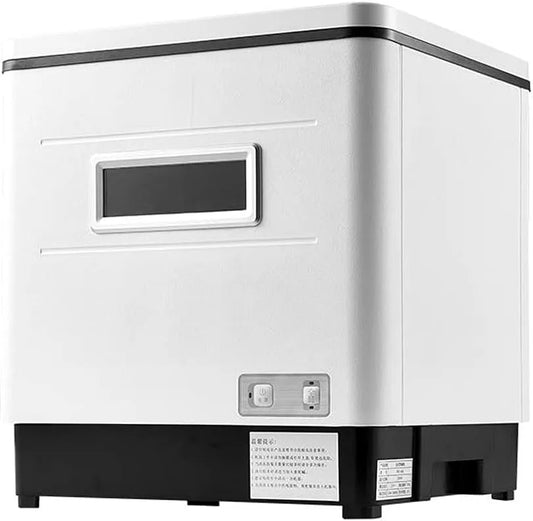 Lave-vaisselle, 12 L, 1500 W, tout intégrable, portable, acier inoxydable, Mini lave-vaisselle portable - Compact - 12 l d'eau nécessaire