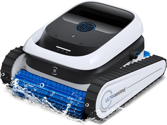 Aspirateur, ECOVACS, application, blanc, Ultramarine P1 Robot Piscine Nettoyage Fond et parois, Aspiration UltraPure 300 L/Min, Navigation SmartNavi
