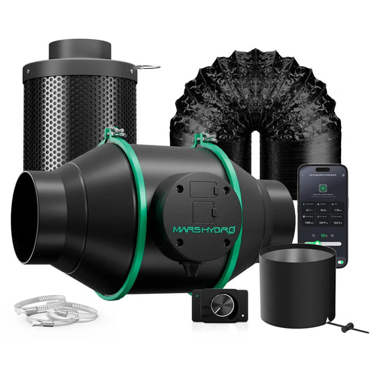 Ventilateur, MARS HYDRO, Contrôle APP via iConnect Controller