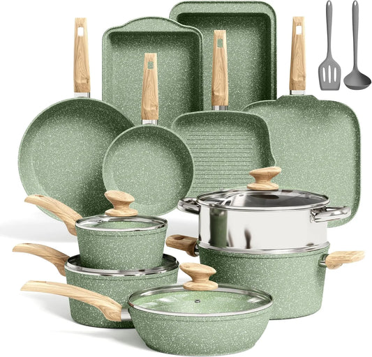 Ustensile de cuisson, vert, ustensile de cuisine, batterie de casseroles et poêles