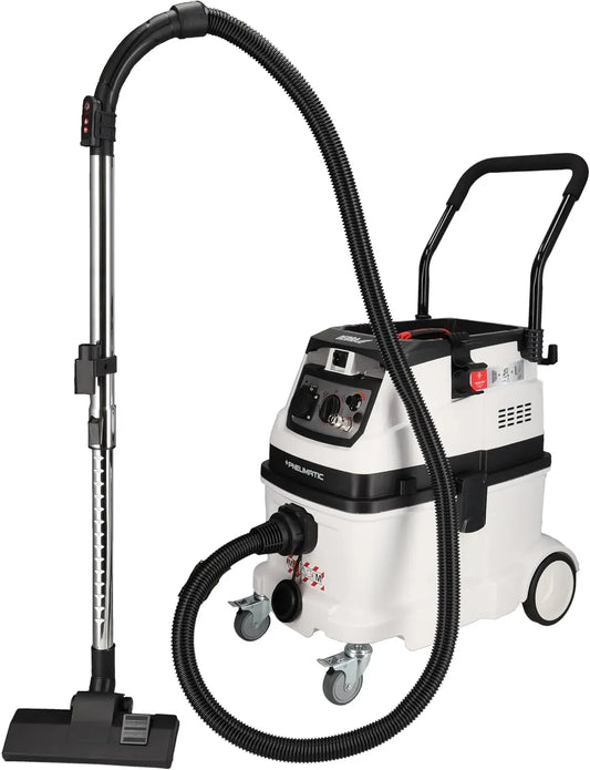 Aspirateur, 40 L, classe énergétique E, DEDRA DED6609P, industriel, grand réservoir, puissance d'aspiration 24 kPa, poids 17,4 kg
