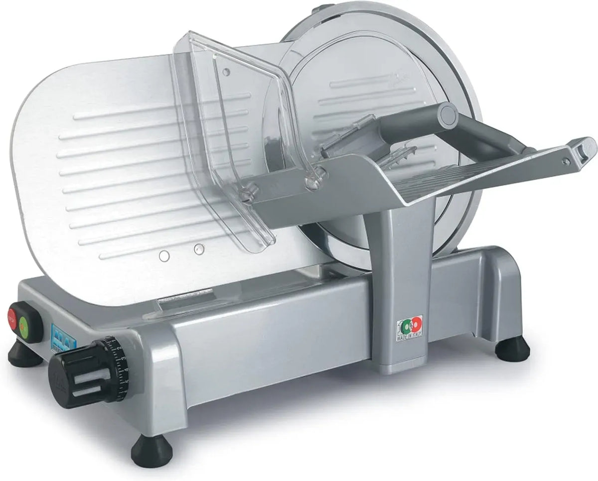 Ø 195 mm, pour La zappa Trancheuse électrique pour usage professionnel pour viandes charcuteries et fromages en aluminium