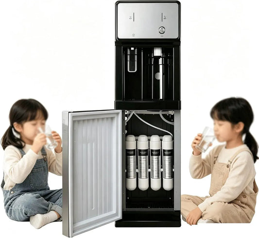 Refroidisseur, Distributeur, Bouteille, professionnel, pour École