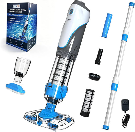Aspirateur, bleu, appareil électrique d'aspiration, nettoyeur de piscine, 2026 Aspirateur Piscine à Batterie