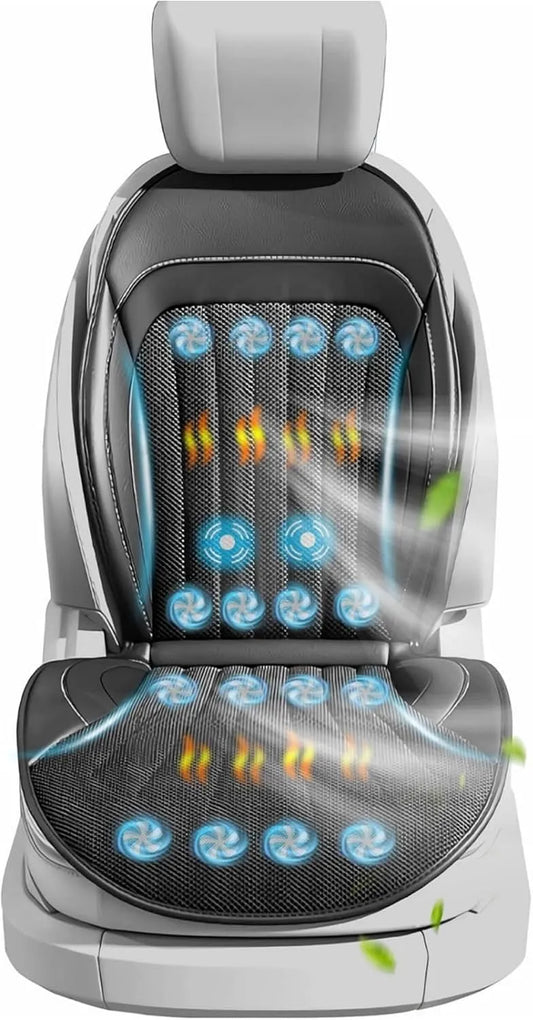 Ventilateur 3-en-1, 12 V, refroidisseur de siège avant pour véhicule 12V
