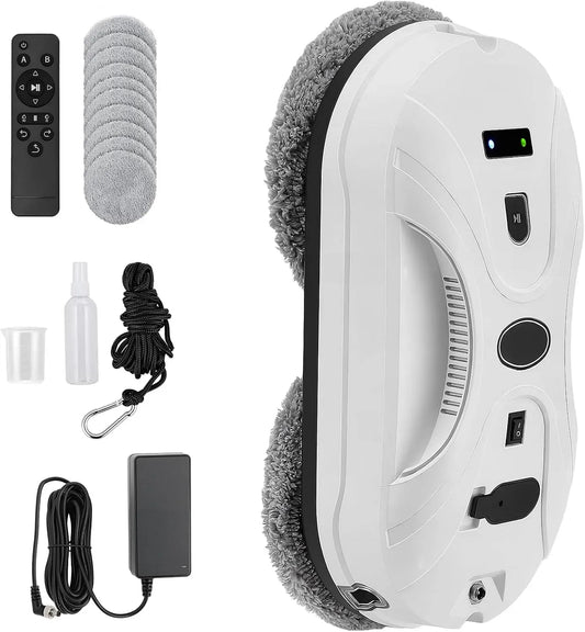 robot aspirateur laveur, Nettoyeur, 3 Modes, pour Surfaces Lisses