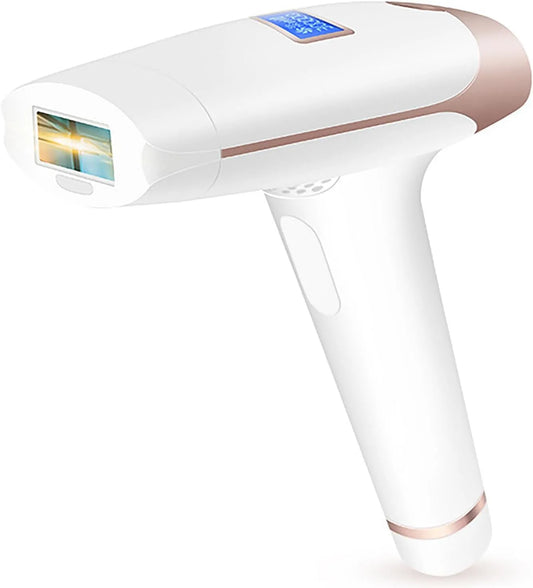 Aisselles, Epilateur Lumiere Pulsee, 5 Niveaux d'énergie, avec 999,999 Flashes pour Femme et Homme, IPL Epilateur Laser pour Femmes et Hommes, Visage