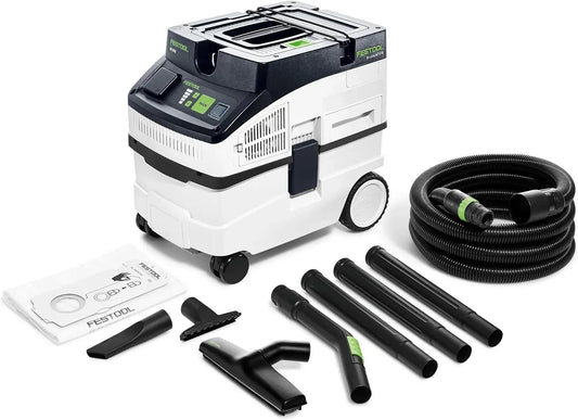 Aspirateur, 15 L, 1200 W, Festool CT 15 15-Set