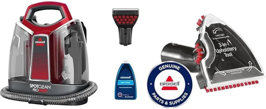 3-en-1 Nettoyeur, 2.5 L, rouge, BISSELL, Titane