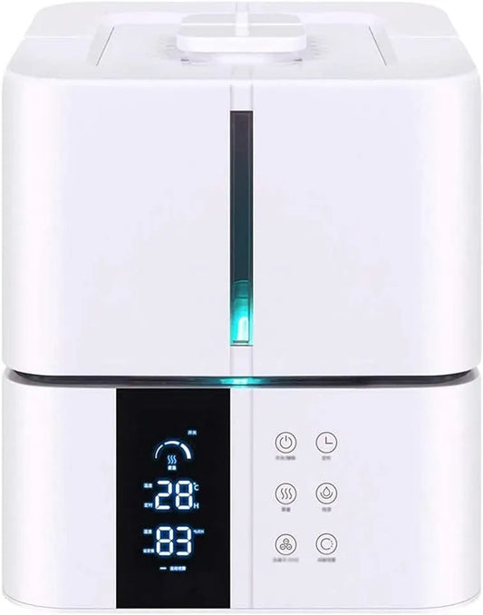 1-8H Humidificateurs à Brume fraîche, humidificateurs industriels pour Chambre à Coucher, pour minuterie et arrêt Automatique sans Eau, air