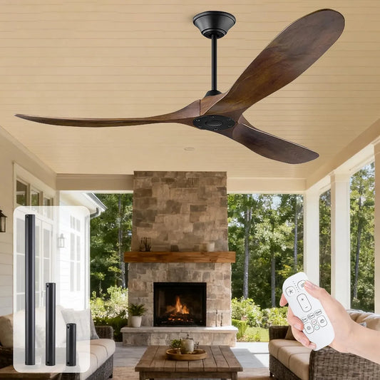 Ventilateur, 152cm, extérieur, Moteur DC Réversible, 3 Pales