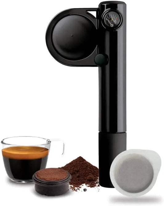 Cafetière électrique, portable, extérieur, camping, Handpresso machine expresso portable Pump noire