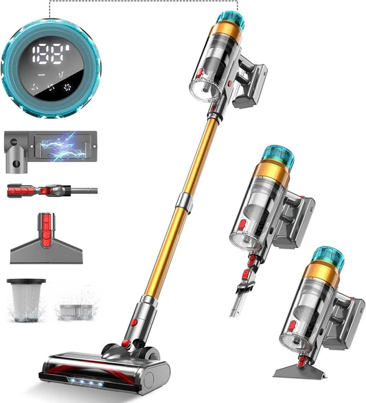 Aspirateur 60KPA/600W, 600 W, appareil électrique d'aspiration, Aspirateur Balai sans Fil