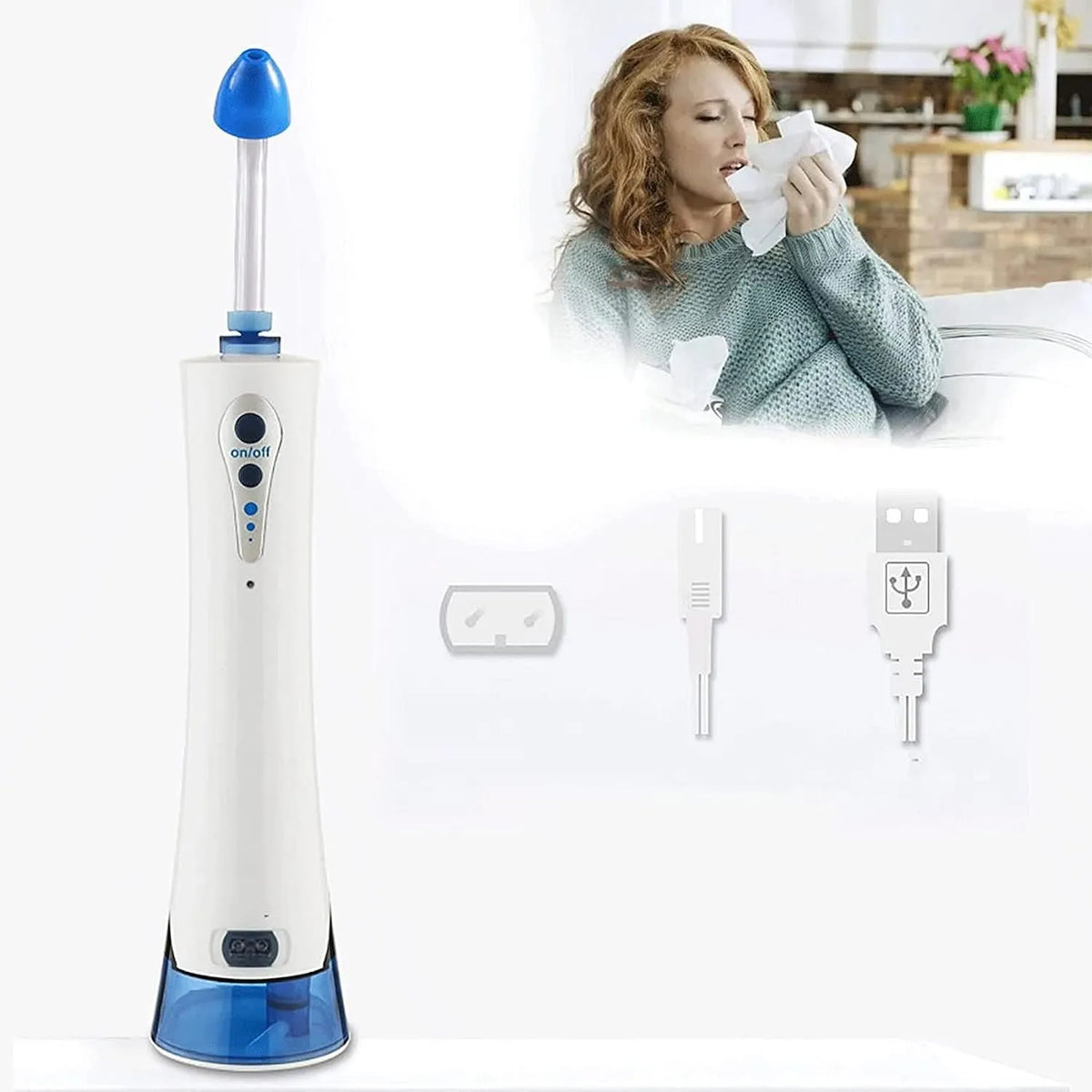 Machine de nettoyage, portable, pour soulager les sinus