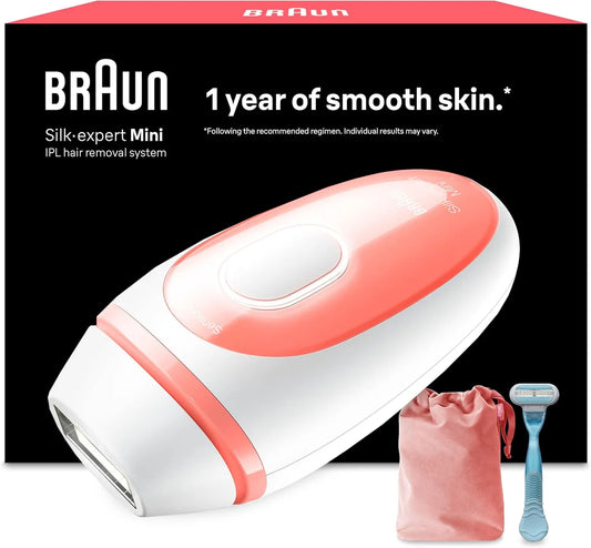 Braun PL1014 appareil d'épilation électrique pour femme, Épilateur, blanc, pour Jusqu'à 1 An De Peau Douce
