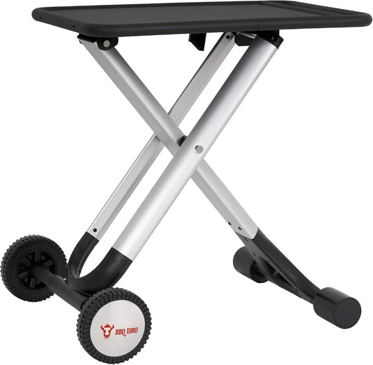 Barbecue, Chariot, Table, extérieur, gril, aluminium, pour Barbecue & Cuisine d'extérieur