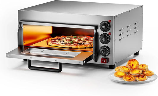Four électrique à pizza 20L/48L, 48 L, minuteur, professionnel